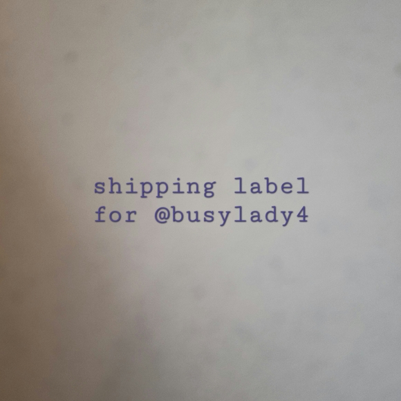 Other Extra Shipping Label Poshmark